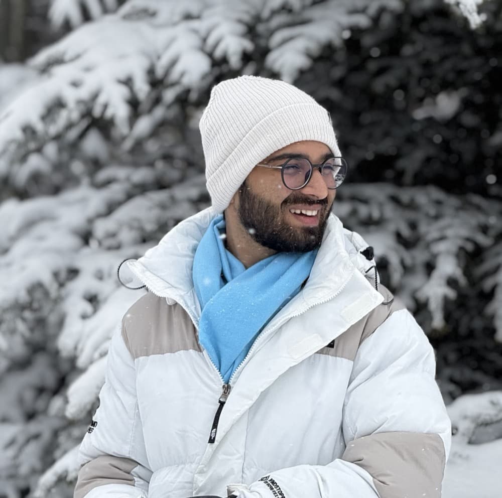 Portrait, snow